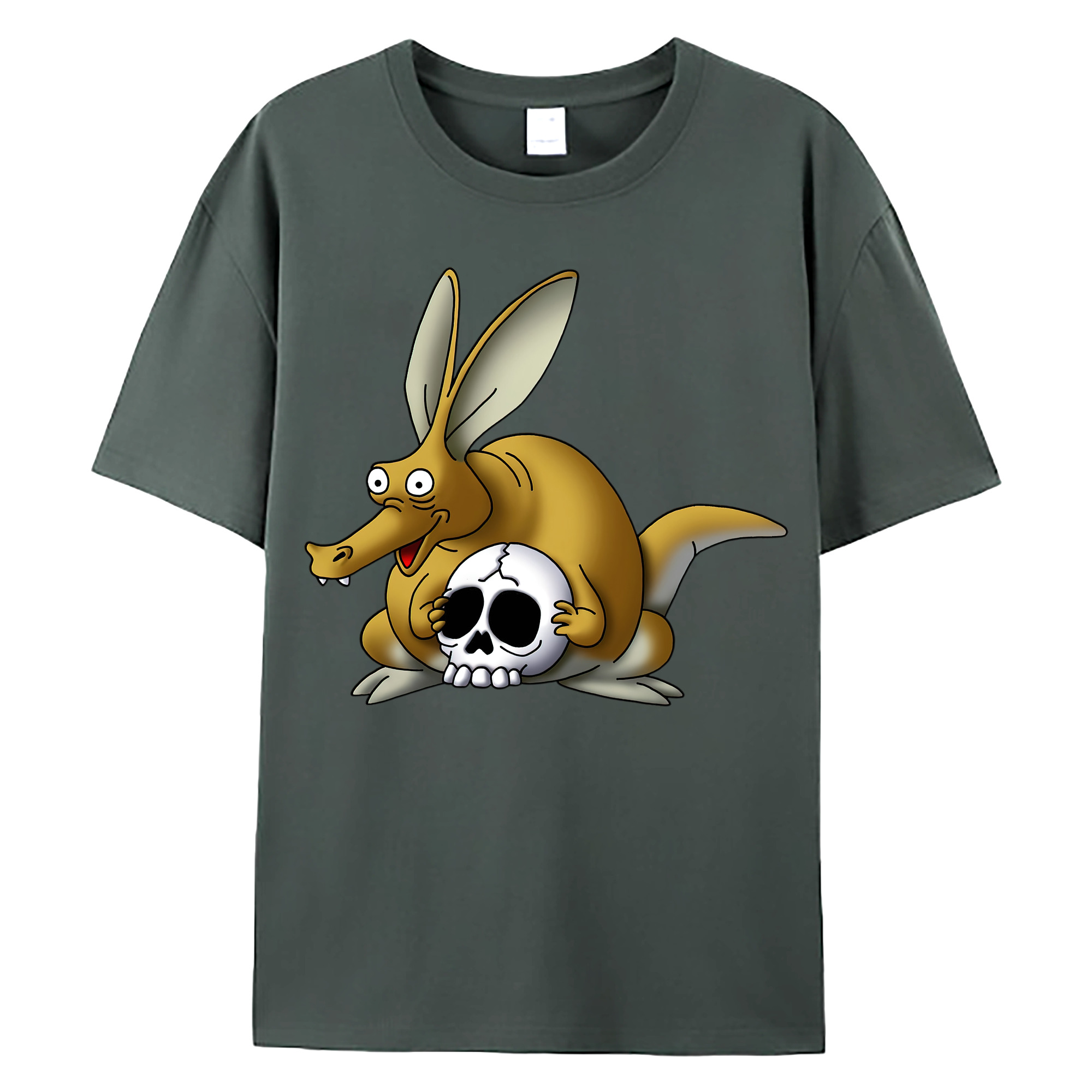 （画像用） ドラゴンクエスト Doragon Kuesuto Dragon Quest 綿100％ メンズ半袖Tシャツ｜肌触りやわらか＆通気性